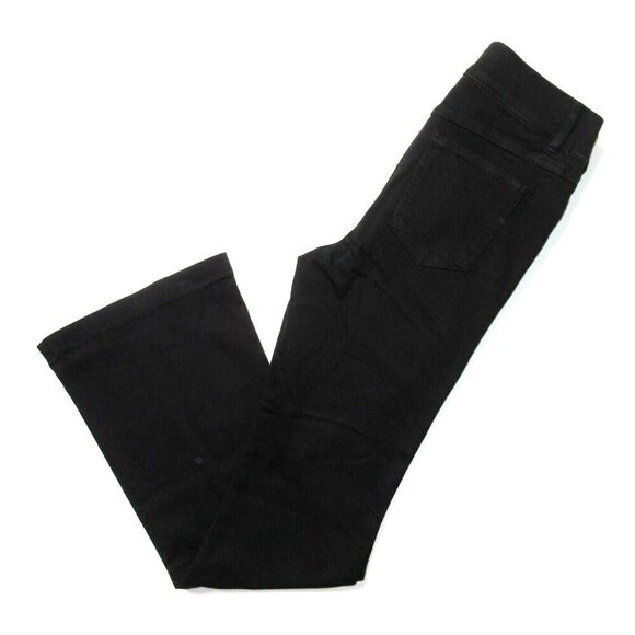 NWT SPANX 20326R Flare in Clean Black Pull-on Stretch Jeans L x 33 ½ - Picture 5 of 6